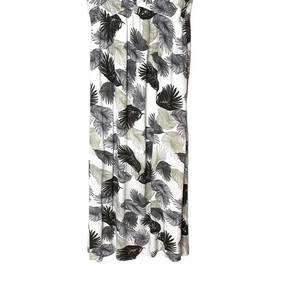 Pink Martini Women's Palm Print Midi Dress - Picture 3 of 9